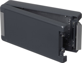 Bopla BA 241306 F-7024 00125224 Urządzenia przemysłowe 259 x 128 x 60 aluminium grafitowy szary (ral 7024) 1 szt.