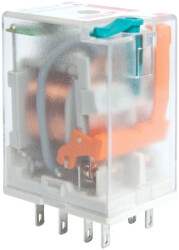 Przekaźnik miniaturowy 2P 12A 110V DC do gniazd wtykowych R2N-2012-23-1110-WT 861107