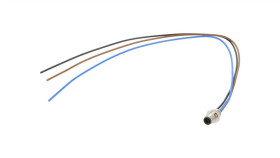 Złącze: M5 Gniazdo Męskie Przewody Na Panel,Wkręcane Pin: 3 1A 09 3105 00 03