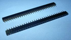 FHU-30-SSG-2MM 1x30 PROSTE ZŁOTE GNIAZDO