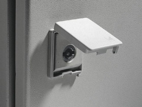 Uchwyt na kłódkę Rittal W budynkach Poliamid Szary