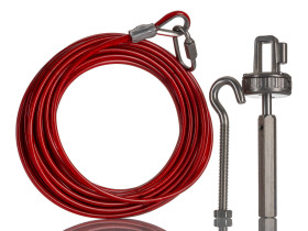 Zestaw lin RK10, Omron Stal nierdzewna 10m