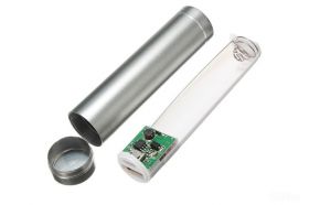 Obudowa Power Bank 1 x 18650 SREBRNA