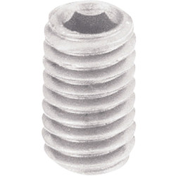Toolcraft Hexagonal Socket Grub Screws DIN 913 Polyamide M6 x 10mm Pack Of 10