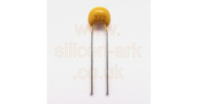 2.7nF (2700pF) ceramic Capacitor - Suntan