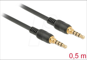 85592 Jack Cable 3.5 mm 0.5 m