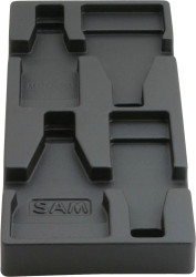 Pojemnik na narzędzia, ABS, W 180mm, L 405mm, H 40mm