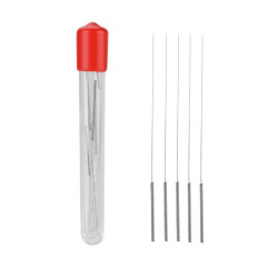 ZESTAW 5szt IGIEŁ CZYŚCIKÓW ELASTYCZNYCH DO CZYSZCZENIA DYSZ 0.4MM