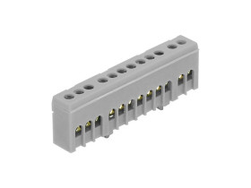 Listwa zaciskowa IP20 A12H kolor szary 12x16mm2 MAD1012A15 MOREK