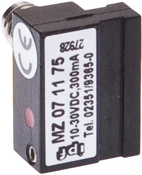 Czujnik magnetyczny, cylinder, rowek T 6,2 mm, 16x22x9,6 mm, 10-30 V DC, 1x NPN NO, MZ071175