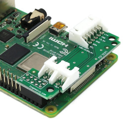 Auto-Fan Control & Crypto Module for Raspberry Pi (with I2C, 5V, 3.3V and UART pins)