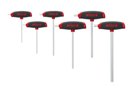 Zestaw kluczy imbusowych Jednostki metryczne Wiha Typu T 6 szt.