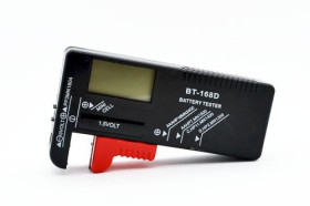 BT-168D tester baterii - LCD, bateria AA, AAA, R14, R20