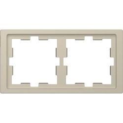 Cadre de finition blanc sable2