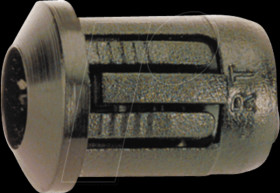 RTF-5010 LED holder for 5 mm LEDs, black