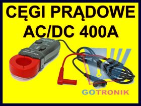 Przystawka cęgowa CP-11 CEM do 400A AC/DC