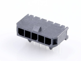 Molex Listwa kołkowa, męska, do wbudowania, standardowa Ilość pinów 5 Wymiary siatki: 3.00 mm 436500501 1 szt. paleta