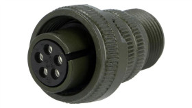 Ds3106a14s-5S Złącze Okrągłe Rozmiar 14S Ms/Ds Stop Aluminium