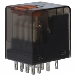 Power relay, 4 Form C (NO/NC), 230 V (AC), 19465 Ω, 6 A, 240 V (AC), monostable, 8-1415001-1