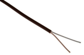 Przewód termoparowy T Nieekranowany, -75 → +260 C., dł. 50m, izolacja: PFA, 7-żyłowy, RS PRO
