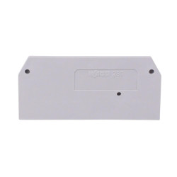 281-328 End Plate for 281-916 and 281-917 DIN Terminal Block