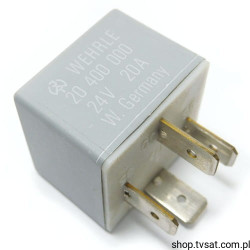 20400000 Relay 24V 20A Automotive SOCKET WEHRLE