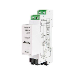Shelly ALL_SHELLY_PRO_3EM Pro 3EM Electricity Meter Wi-Fi Bluetooth DIN-Mount