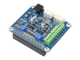 Waveshare HRB8825 Stepper Motor HAT For Raspberry Pi, Drives Two Stepper Motors, Up To 1/32 Microstepping