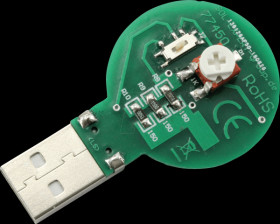 77450 SMD soldering kit, flashlight