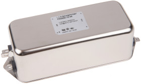 Filtr EMI 10A 1-fazowy 220kΩ 250 V AC/DC 400Hz 4,5 mH, 60 μH Schaffner Montaż w obudowie