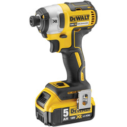 DEWALT DCF887P2 XR Brushless 3 Speed Impact Driver 18V 2 x 5.0Ah Li-ion