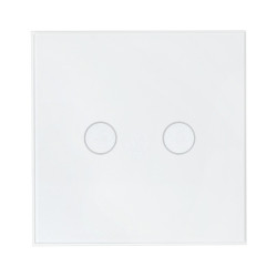Smart Home WIFI 2G - włącznik ścienny dotykowy 2-kanałowy - WiFi TUYA