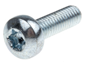 Śruby maszynowe M6 łeb z łbem walcowym soczewkowym Stalowe długość 20.0mm skok 1.0mm