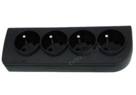 LISTWA PRZEDŁ.4GN. GN-40 CZARNA