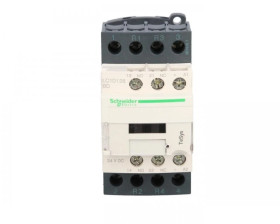 TeSys Deca Stycznik mocy 25A 4P 24V DC 1Z 1R LC1D128BD