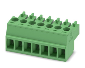 Wtykowy blok zaciskowy 7 -pinowe raster 3.5mm Montaż na kablu Żeński Phoenix Contact