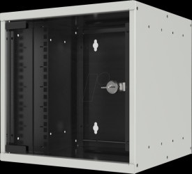 WGB-1009GR.30 10" 9 U wall-mounted enclosure, depth 300 mm