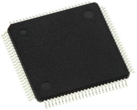 Mikrokontroler Infineon XE166 LQFP 100-pinowy Montaż powierzchniowy C166 768 kB 16bit 80MHz RAM:64 kB Flash 1,4
