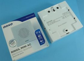 OR-DP-MR-160 DZWONEK RINGIL MINI 230V WH