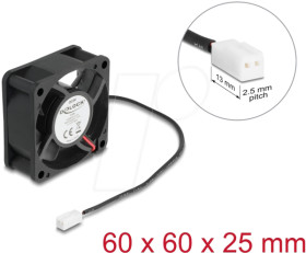 67289 Axial Fan 5 V DC, 60 x 60 x 25 mm black