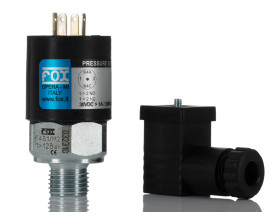 Przełącznik ciśnienia RS PRO Ciśnienie dodatnie NO/NC Możliwość regulacji G 1/4