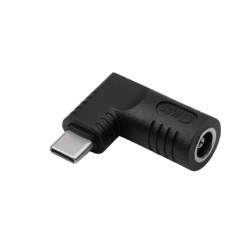 Adapter DC 6,5/4,4mm + pin na USB typu C - gniazdo do zasilacza sieciowego - Akyga AK-ND-D04