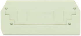 End/Intermediate plate for terminal block, 282-330