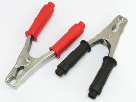 Zacisk krokodylowy akumulatorowy 135x17mm