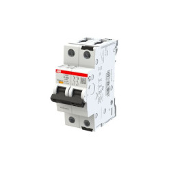 Wyłącznik miniaturowy System Pro M Compact, Typ K, 2-biegunowy, 40 A, 415 V ac, 125 V dc, ABB, S302 25 kA
