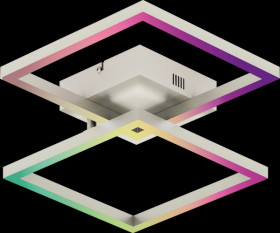 404123 Smart light, tint, Cano ceiling light, silver, RGBW