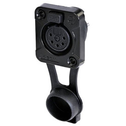 Rean RRX5F-Z-001-1 XLR Connector Socket 5 Pins 1pc