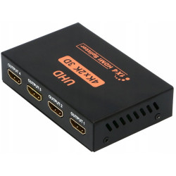Rozgałęźnik HDMI 1x4 4K/2K FHD Splitter, rozdzielacz