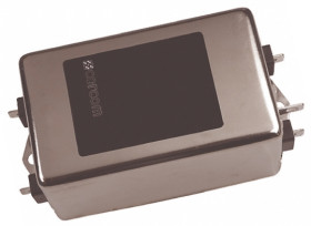 Filtr RFI 10A 1-fazowy 250 V AC TE Connectivity Montaż kołnierzowy