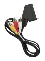 KAB12.05-3IN Kabel połączeniowy EURO(SCART) - 3 x RCA - długość: 5m - audio i wideo IN
